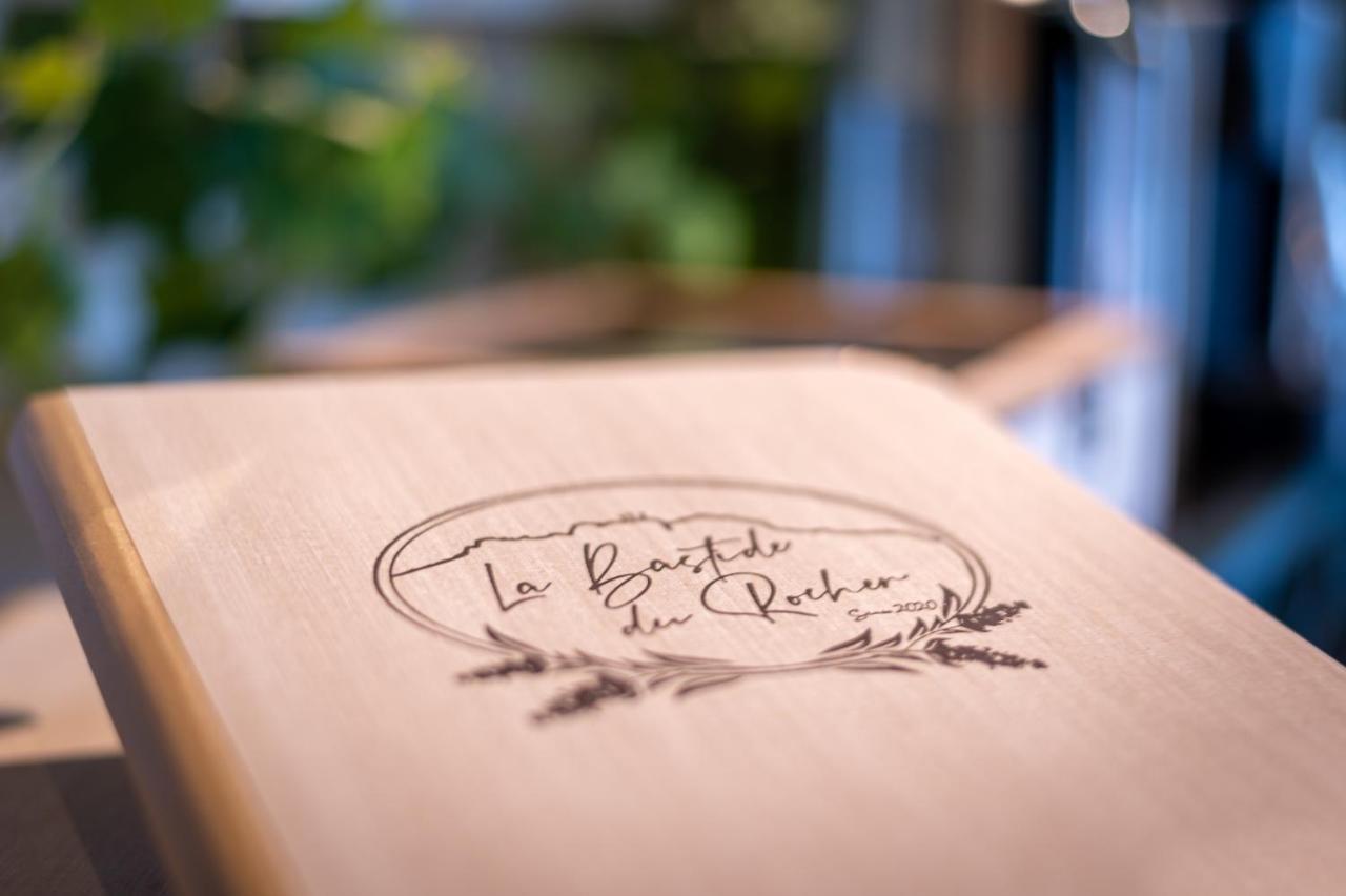 La Bastide Du Rocher Boutique Hotel & Spa รอกเกอบรูน-ซูร์-อาร์ฌ็องส์ ภายนอก รูปภาพ