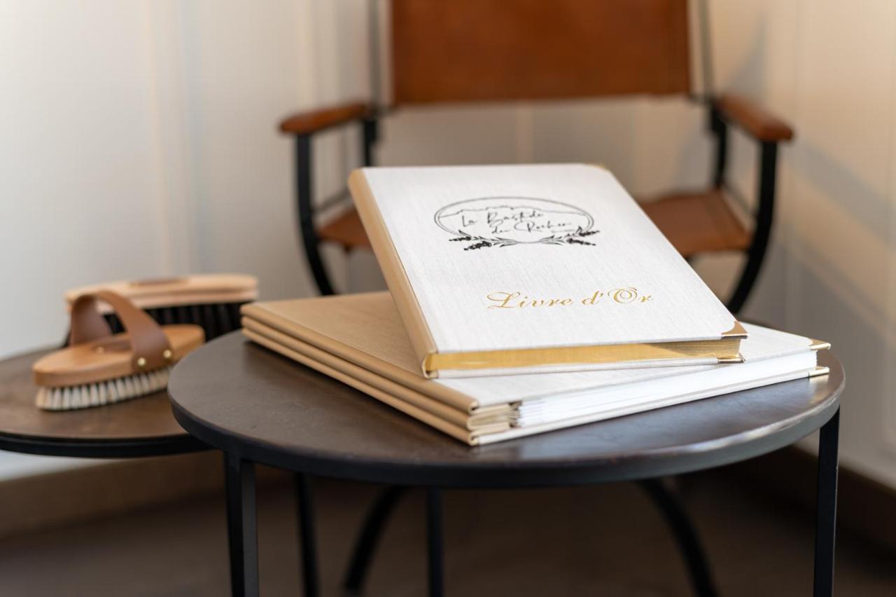 La Bastide Du Rocher Boutique Hotel & Spa รอกเกอบรูน-ซูร์-อาร์ฌ็องส์ ภายนอก รูปภาพ